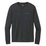 ZG107<br>District® Perfect Tri®  Long Sleeve Henley