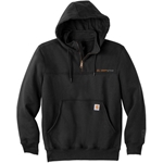 ZG126<br> Carhartt ® Rain  Defender ® Paxton  Heavyweight Hooded  Zip Mock Sweatshirt
