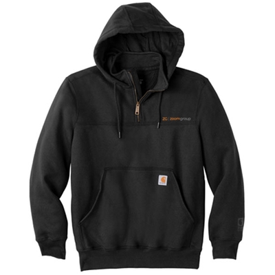 ZG126<br> Carhartt ® Rain  Defender ® Paxton  Heavyweight Hooded  Zip Mock Sweatshirt