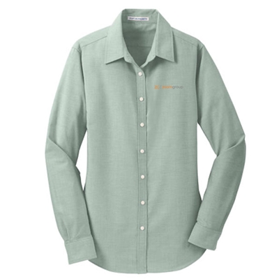 ZG131<br> Port Authority®  Ladies SuperPro™  Oxford Shirt
