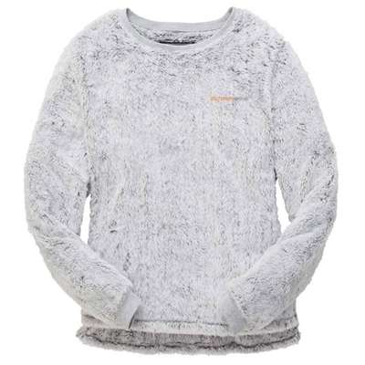 ZG144<br> Boxercraft- Women's Fuzzy Fleece Crew